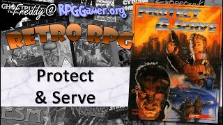 Protect and Serve (Cyberpunk 2020, R Talsorian Games, 1992) | Retro RPG