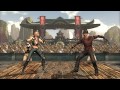 Mortal Kombat 9 Sonya Kitana Tag Team Ladder Gameplay Playthrough