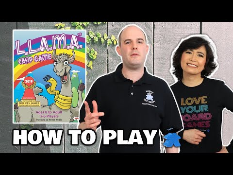 L.L.A.M.A. Card Game - How to Play