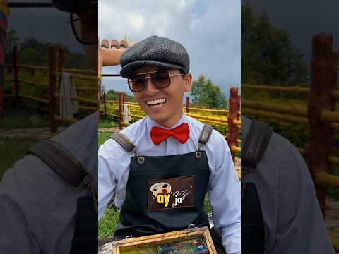 ¡Arte y risas en Icononzo! 🎨🤠 Recibimos al maestro Brainerd Díaz.