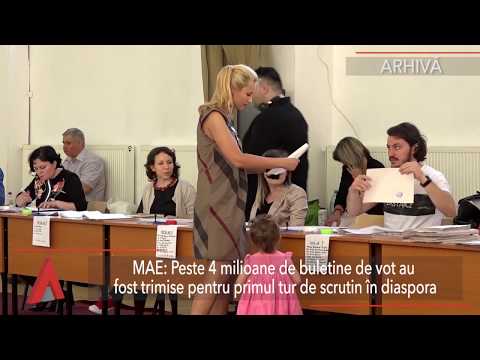 Știri Mediafax 08 Noiembrie - A început votul în Diaspora