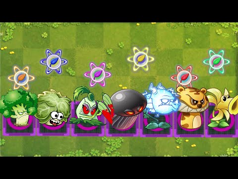 Pvz 2 Gameplay - Which Plant Can Detroy 8 Surfboard Using Only 1 Plant Food ？