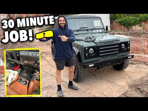 IMPROVING THE DRIVE OF MY LAND ROVER DEFENDER FOR £80!