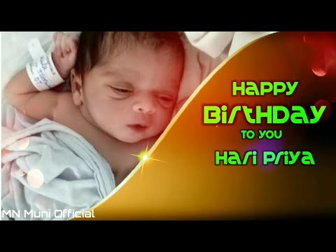 Happy Birthday To You #Haripriya #mscreatives