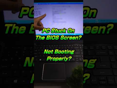 FIX PC Stuck on BIOS Screen 💻 #laptop #computer #windows11 #youtubeshorts #shorts