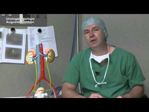 Prostata-Erkrankungen Symptome und Behandlung Krankenschwester und Massage der Prostata