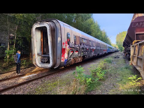 ICE 1+2 Wagen auf Abstellgleis für die Verschrottung (2024)