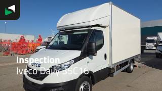 Camion fourgon < 3.5t IVECO Daily 35C16 3.0L Ladebordwand Seitent&uuml;r Doppelbereifung Koffer K | Image 4 - Autoline