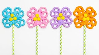 Flower Pretzels | Sweet and Salty Spring Treat