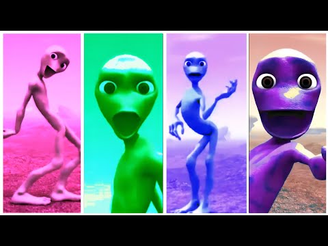 Epic Alien Dance  | Dame Tu Cosita Style Animation