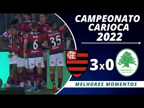 FLAMENGO 3 X 0 BOA VISTA | CARIOCÃO 2022  | 02/02/22