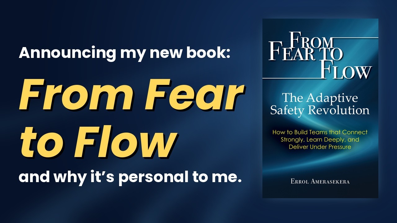Errol Amerasekera | Announcing my new book and why it's personal to me