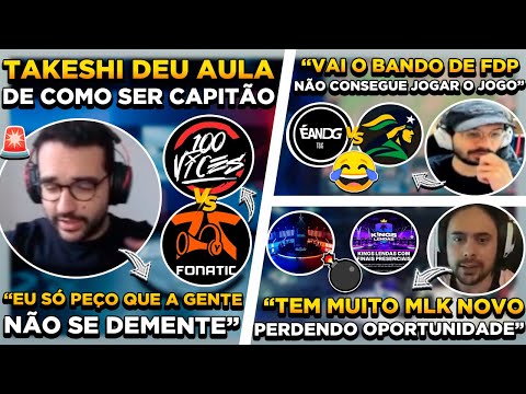 TAKESHI deu AULA de SER CAPITÃO ! YODA MANDOU A REAL aos PRÓS  ! REVOLTA DEU SPORRO na PAINTRIOTAS