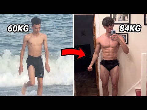 My 3 Year Body Transformation From Skinny To Muscular 18-21