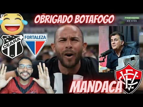 🔥MANDACA NO VITÓRIA ?🤯 CEARÁ COMEMORANDO QUEDA DO FORTALEZA ! 💣PIKACHU FORA DO FORTALEZA