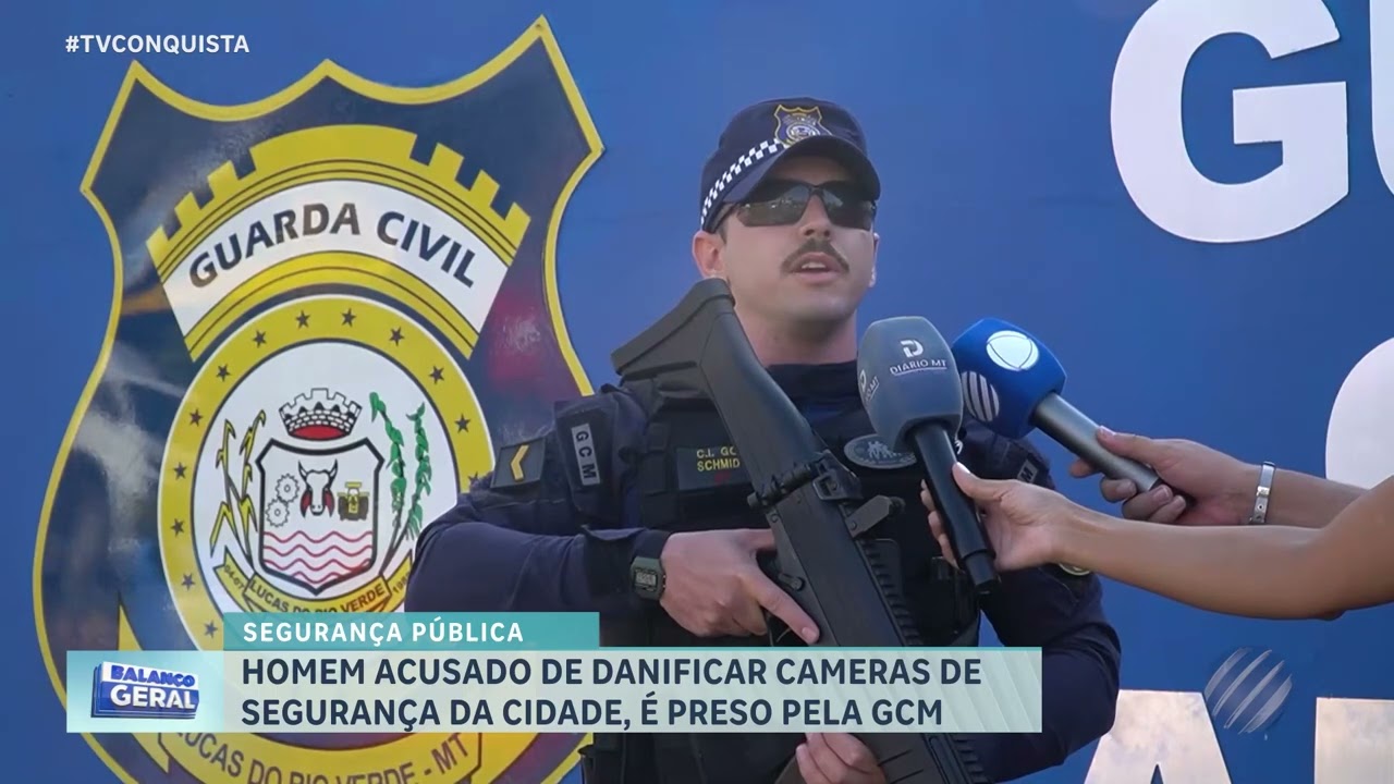 GCM de Lucas do Rio Verde registra ocorrências e reforça segurança no fim de semana