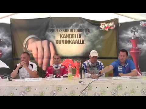 Lehdistötilaisuus Joensuun Maila - Vimpelin Veto - ottelusta 27.07.2014