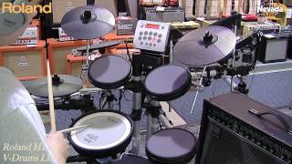 Roland HD-3 V-Drums Lite Play Test Demo - PMT