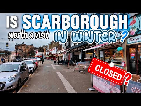 Is SCARBOROUGH worth a visit in Winter? - Let's have a walk 