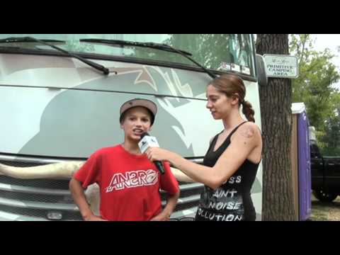 Catching up with rider Max Markolf at 2011 Loretta Lynns