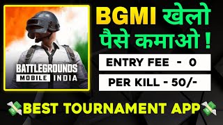 Best Tournament App for BGMI | Earn Money Playing BGMI | Grind Battle