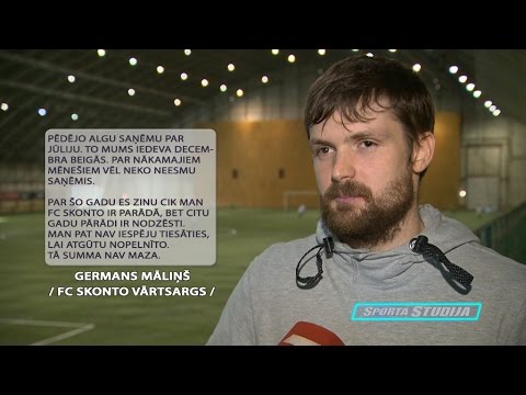 FC Skonto saviem spēlētājiem algu nav maksājuši jau pusgadu