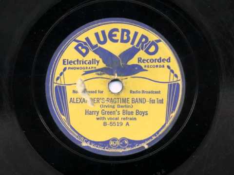 Alexander's Ragtime Band by Harry Green's Blue Boys (Gene Kardos and his Orchestra), 1932
