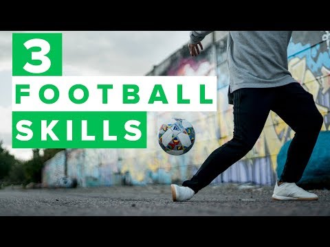 LEARN THESE 3 AWESOME FOOTBALL SKILLS - EASIER THAN THEY LOOK!