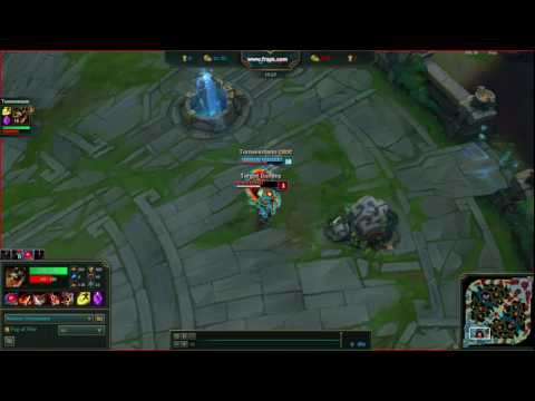 Renekton W while in E Animation
