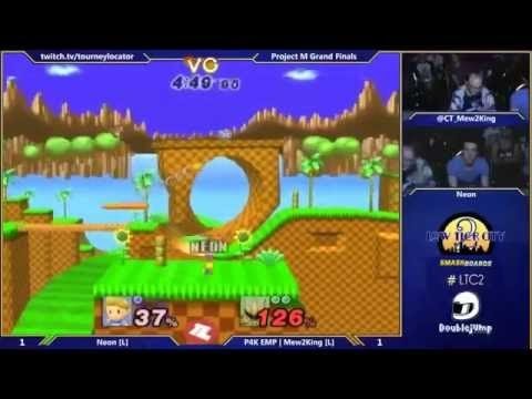 LTC2 - P4K EMP Mew2king (Fox, Mario, Mewtwo) vs. HF Neon (Lucas) SSBPM grand finals - project m