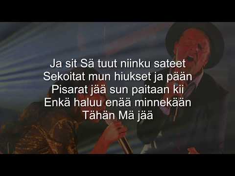 Sateet (lyrics) Janna ja Tuure