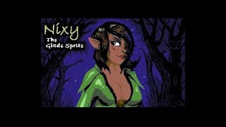 Commdore 64 =+ Nixy The Glade Sprite += HALLOWEEN 2022