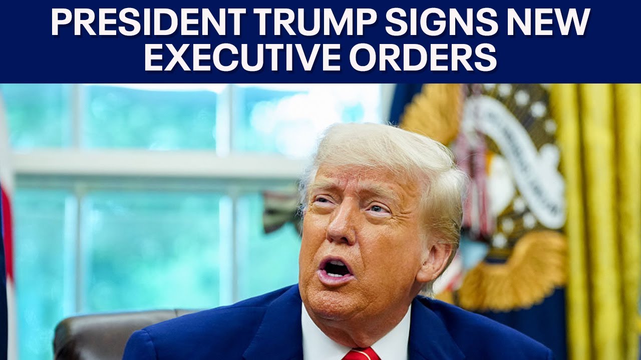 Trump signs new executive orders