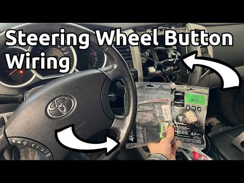 Toyota Steering Wheel Control Wiring with Axxess ASWC-1 for Aftermarket Radio Tacoma/Pioneer Install