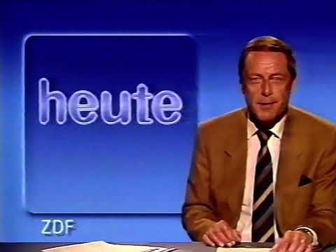 ZDF heute zum Sendeschluss 25.06.1988 [Testbild]