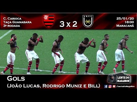 25/01/20 - TG20 - Flamengo 3 x 2 Volta Redonda (Gravado no Estádio)