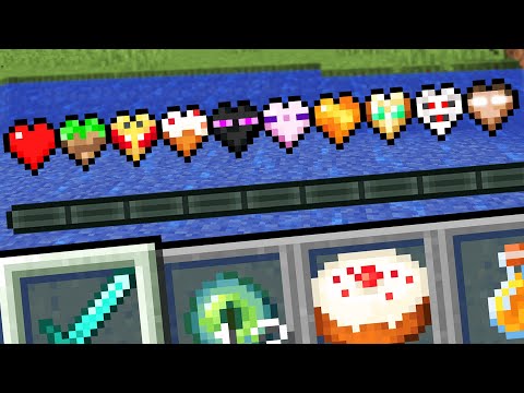 Minecraft but there are Super Hearts