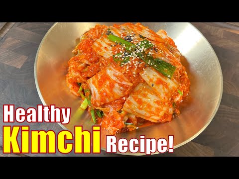 How To Make Vegan Kimchi - A Healthy and Delicious Recipe!