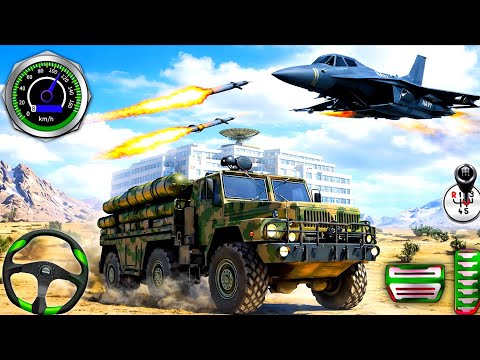 Army Truck Rescue Simulator 3D - US Offroad Army Cargo Truck Driving - Android GamePlay