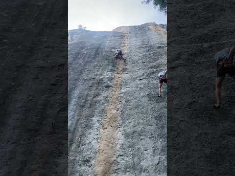 Galactic Emperor (5.14a/8b+), 3rd attempt