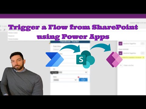 Trigger a Flow from SharePoint using Power Apps