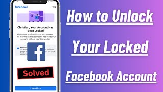 How to Fix Locked Facebook Account / 2024