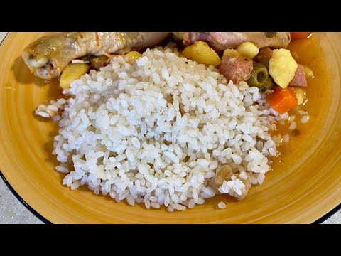 Arroz Blanco Con Tocino