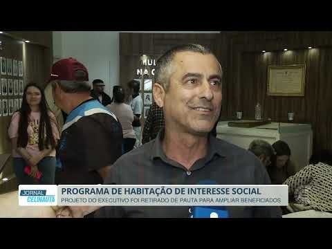 Em sessão extraordinária vereadores retiram de pauta projeto que cria programa municipal de habitaçã