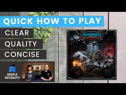 Neo-Morphosis Infestation Board Game - Quick How to Play
