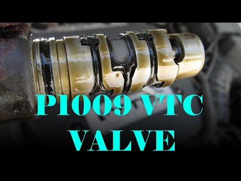 P1009 Honda VTC Valve Cleaning