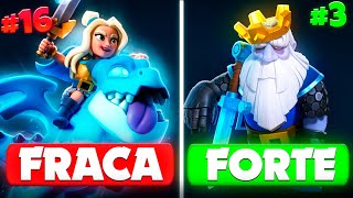 Ranqueando TODAS 21 Cartas Lendárias da PIOR para MELHOR - Deck Guide by Allan Franzotti