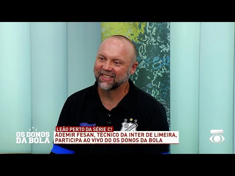 Entrevista Ademir Fesan (técnico Inter de Limeira) - 04/09/2025 - Os Donos da Bola