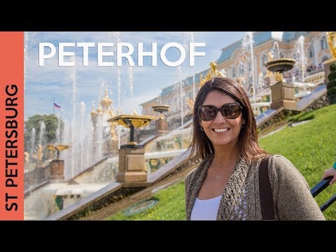 Schloss Peterhof in Russland | St. Petersburg 2017 (Vlog 5)