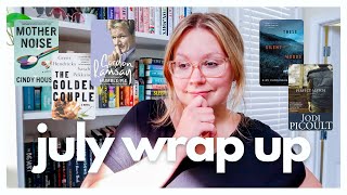 picking 5 punishments after failing my tbr // july wrap up 2022